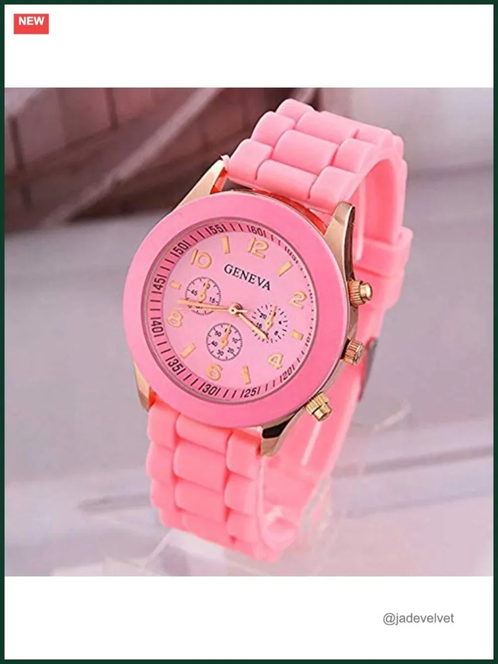 Unisex Fashion Silicone Quartz Wrist Watch Jelly